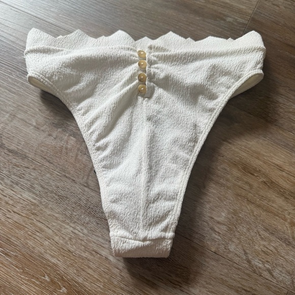 NWT ViX PAULA HERMANNY Imani Firenze Bikini Bottoms Small Hot Pants Buttons NEW - Picture 5 of 10